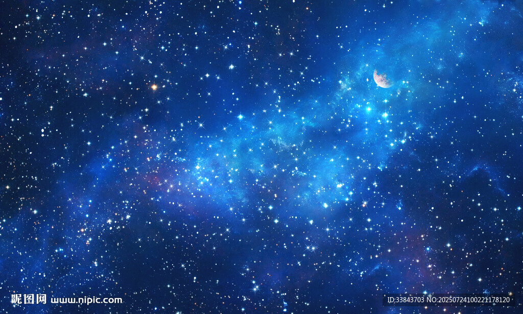 璀璨星空背景