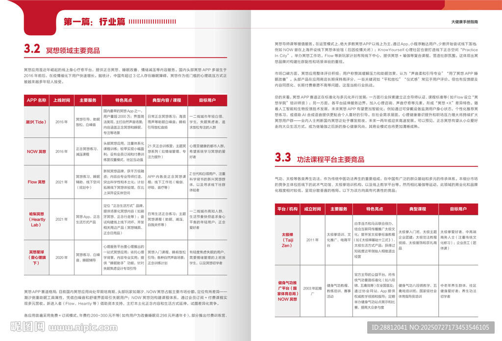 大健康宣传单张