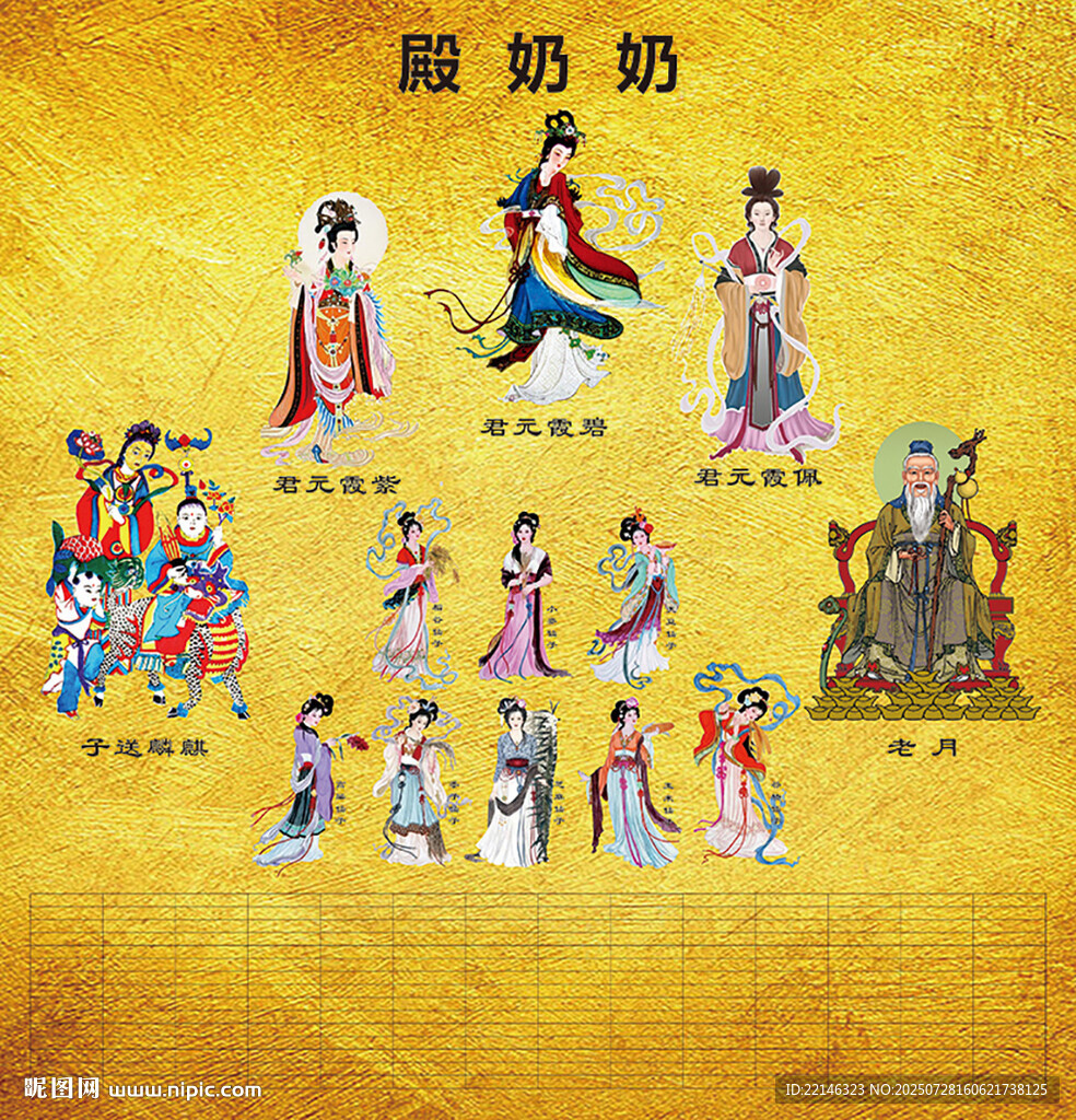 传统戏曲人物形象展示