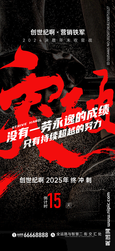 业绩 大字报