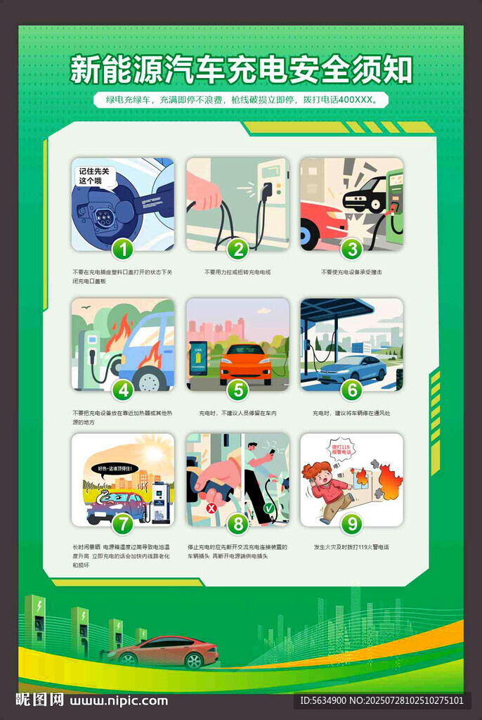 新能源车充电安全须知