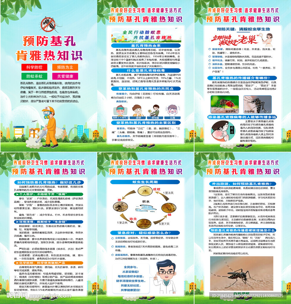 基孔肯雅热海报