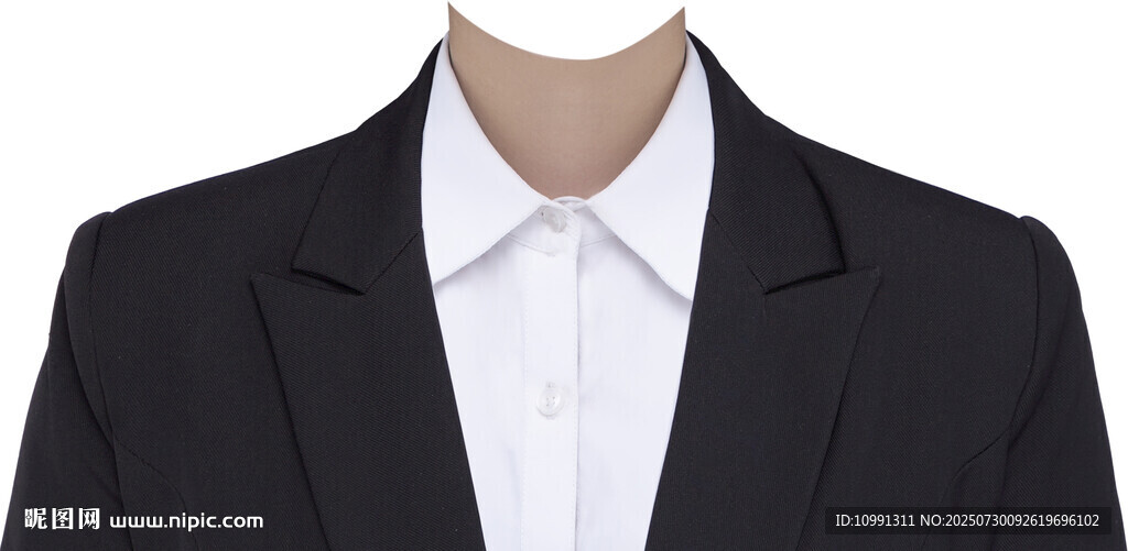 女西装套装正装衣服素材