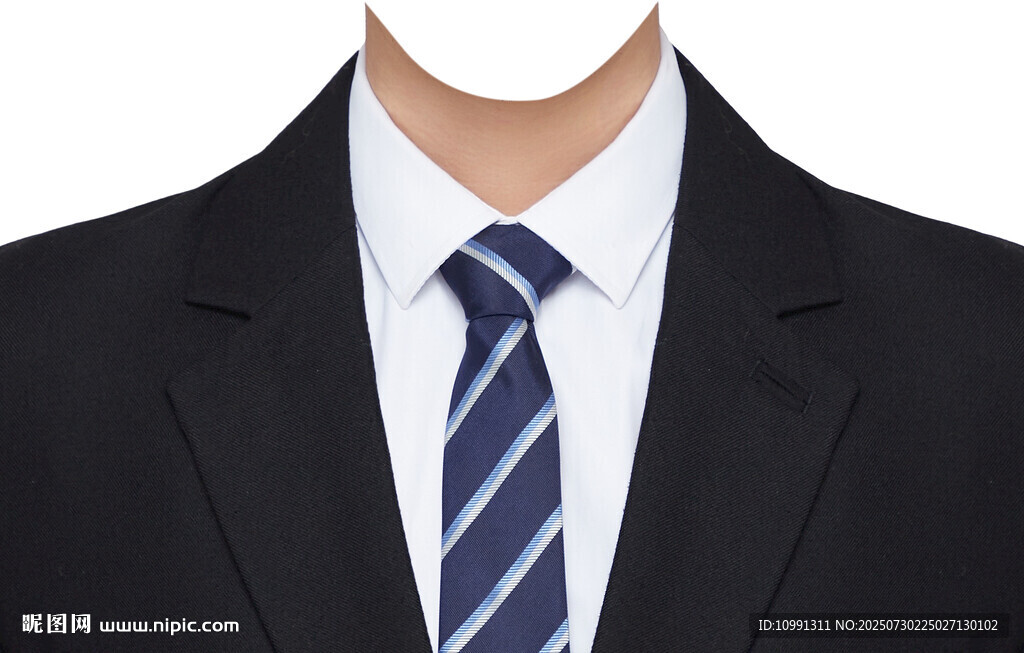 男正装穿搭西装衣服素材