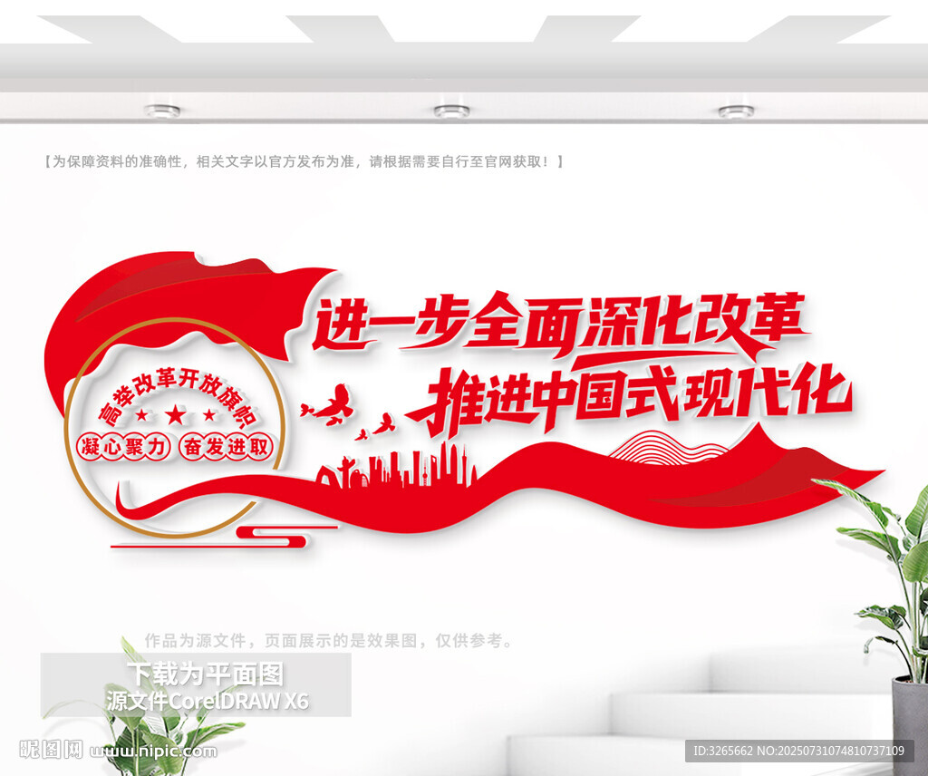 推进中国式现代化党建文化墙