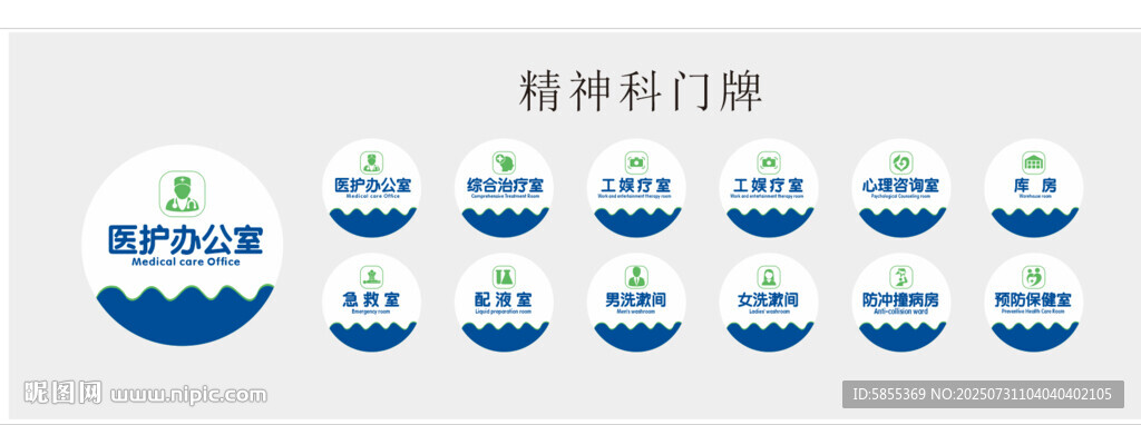 精神科门牌