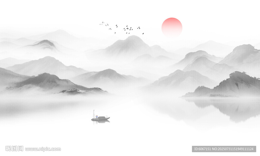 意境水墨画