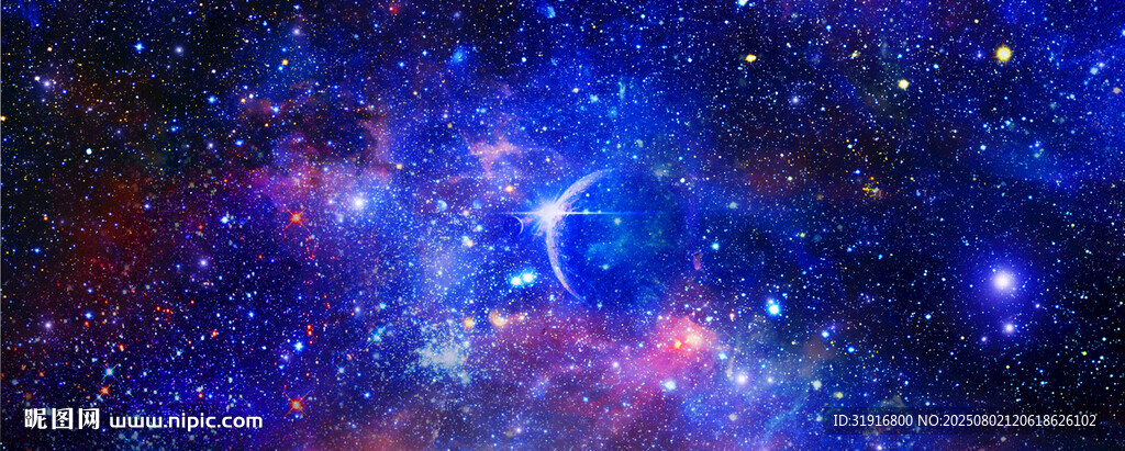 巨幅宇宙星空背景墙