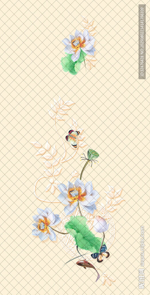 中式花鸟图