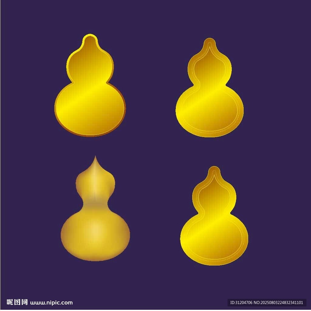 金色葫芦图案