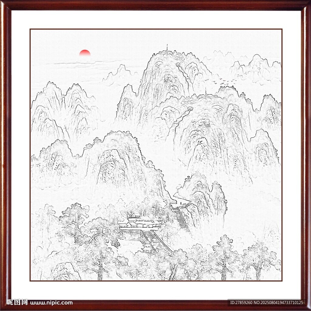 泰山日出泰山