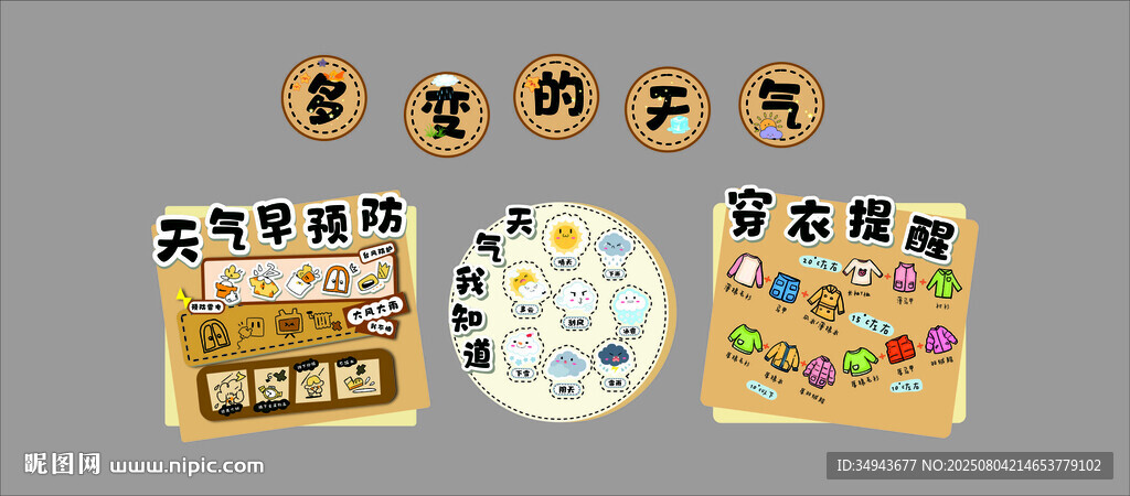 幼儿园托管班级墙贴画成品教室