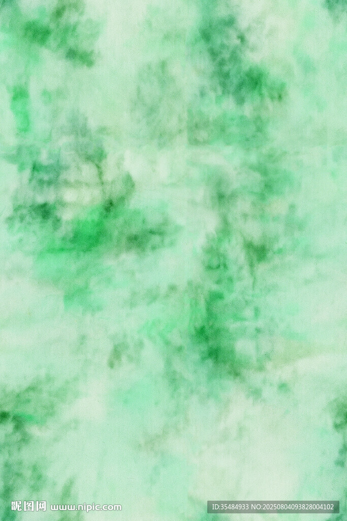 淡绿色水彩纹理背景图