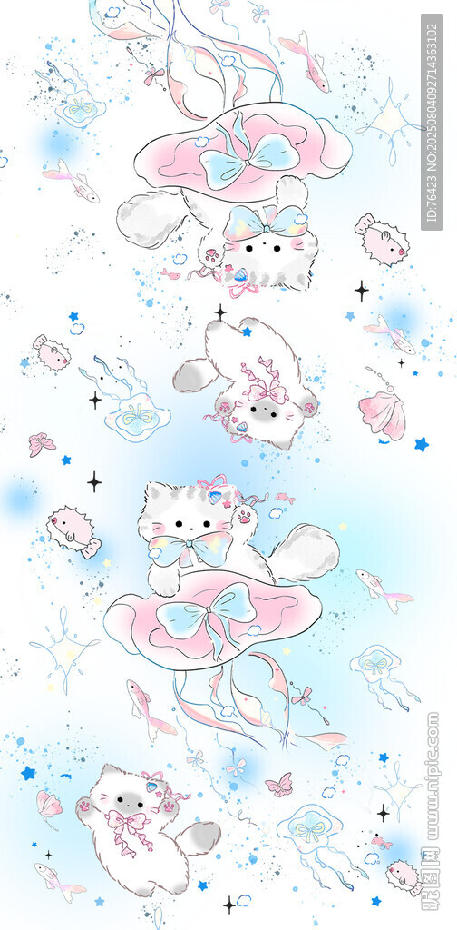 卡通水母