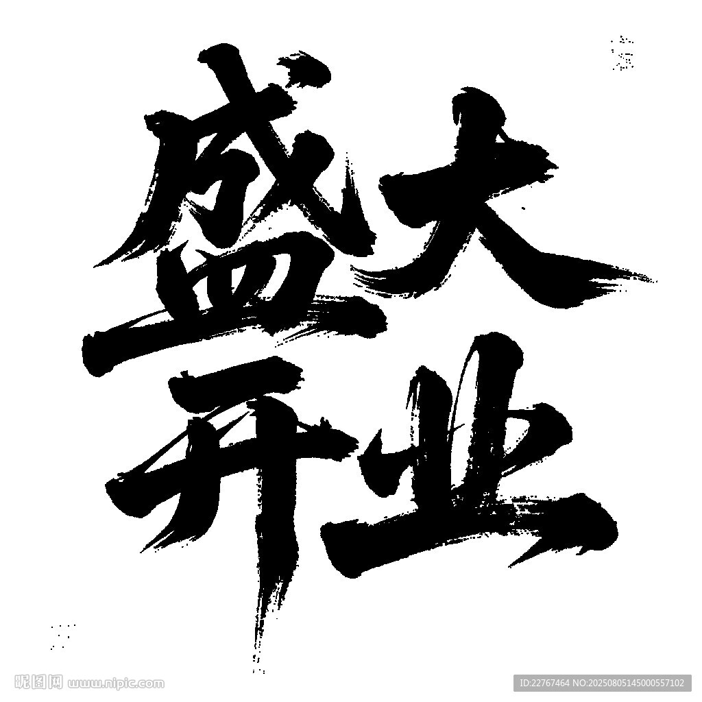 盛大开业  