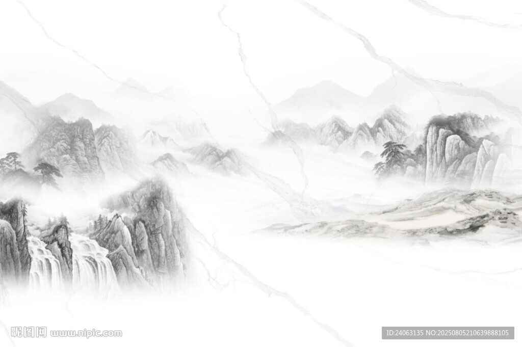 新中式山水画