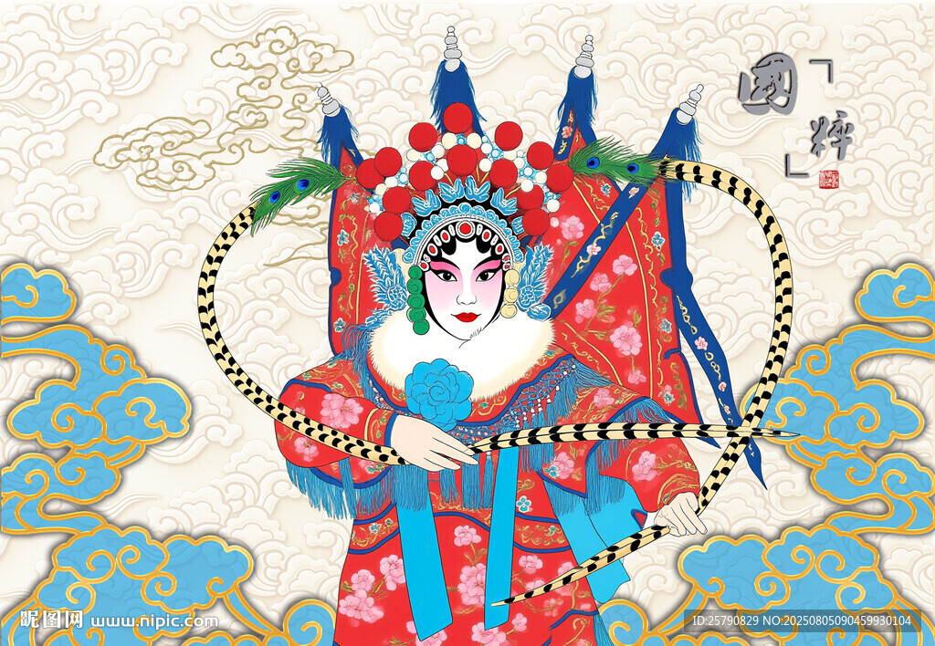 京剧刀马旦京剧武旦