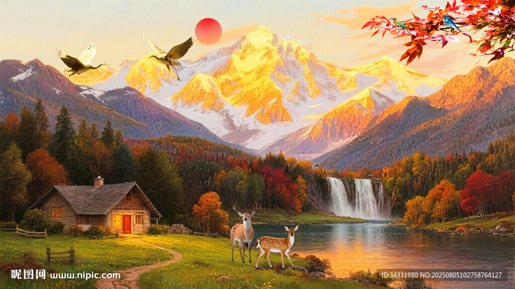 日照金山