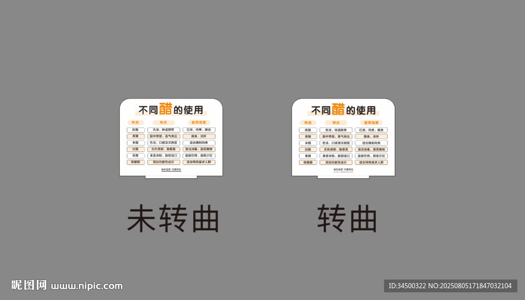 不同醋的使用方法