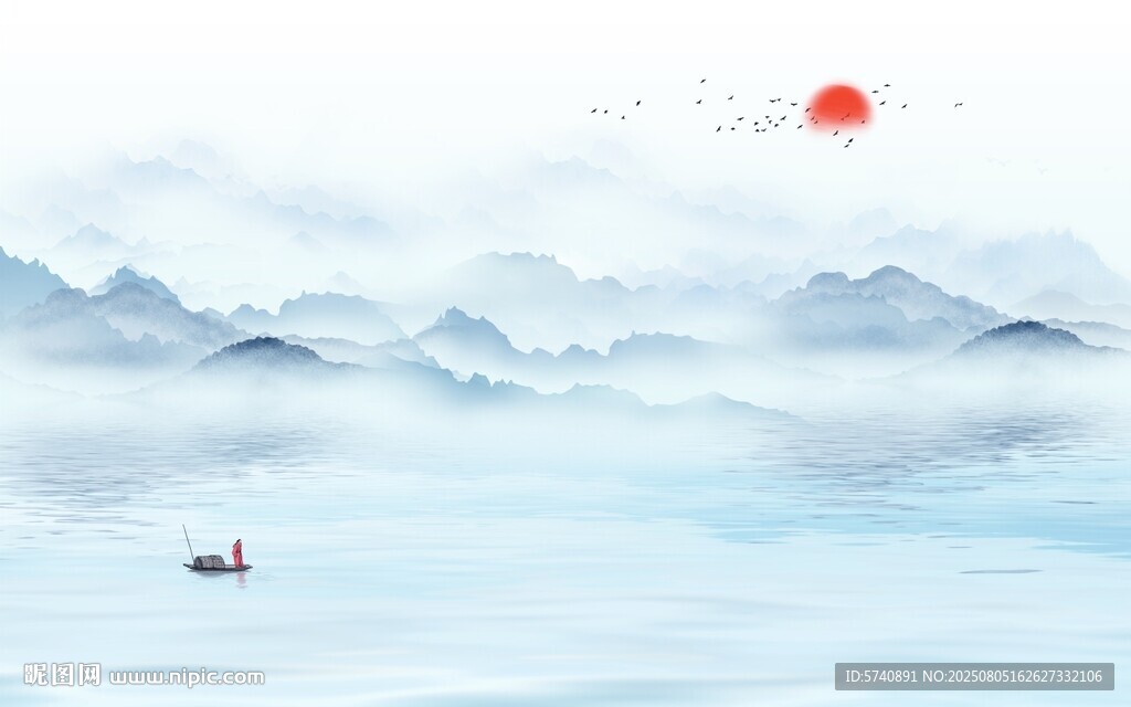 意境山水画