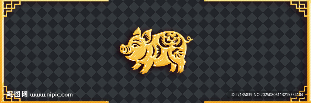 金色华丽玫瑰图案背景