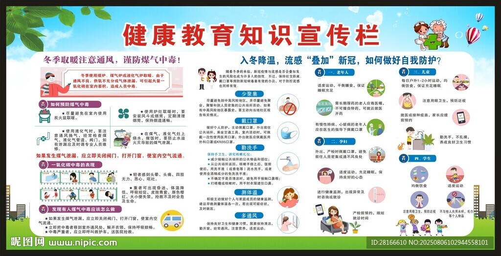 健康教育知识宣传栏
