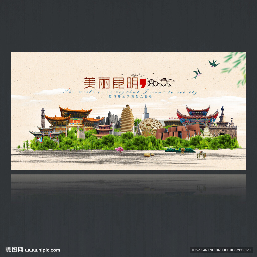 昆明旅游海报