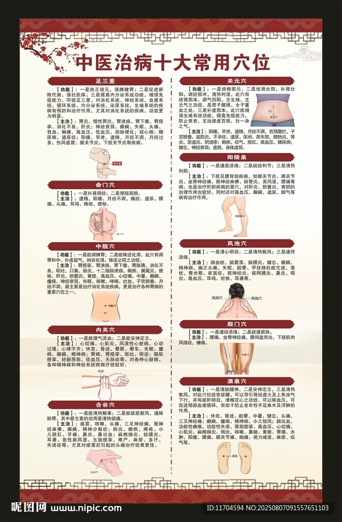 中医养生知识海报