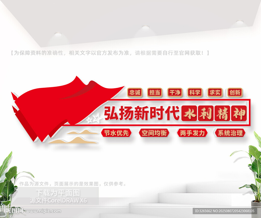 水利精神文化墙