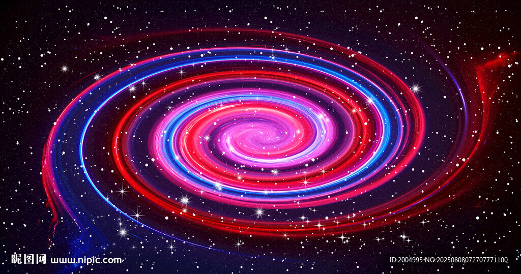 绚丽星系旋涡宇宙星空