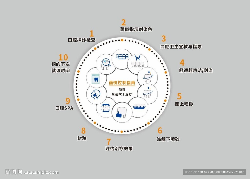 牙菌斑指南 洁牙流程