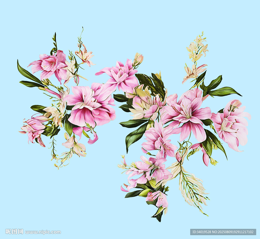 手绘花