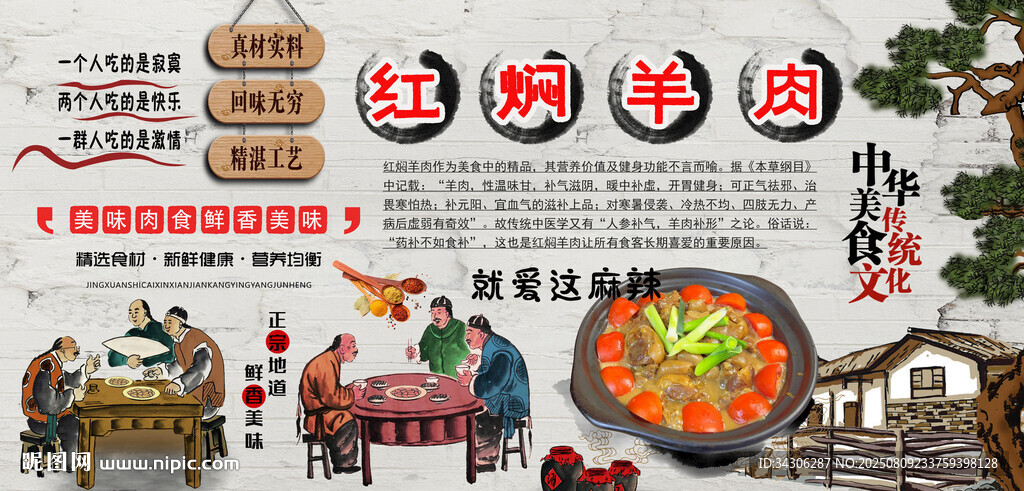 红焖羊肉