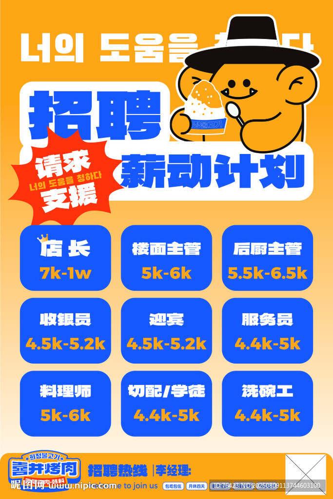 招聘海报