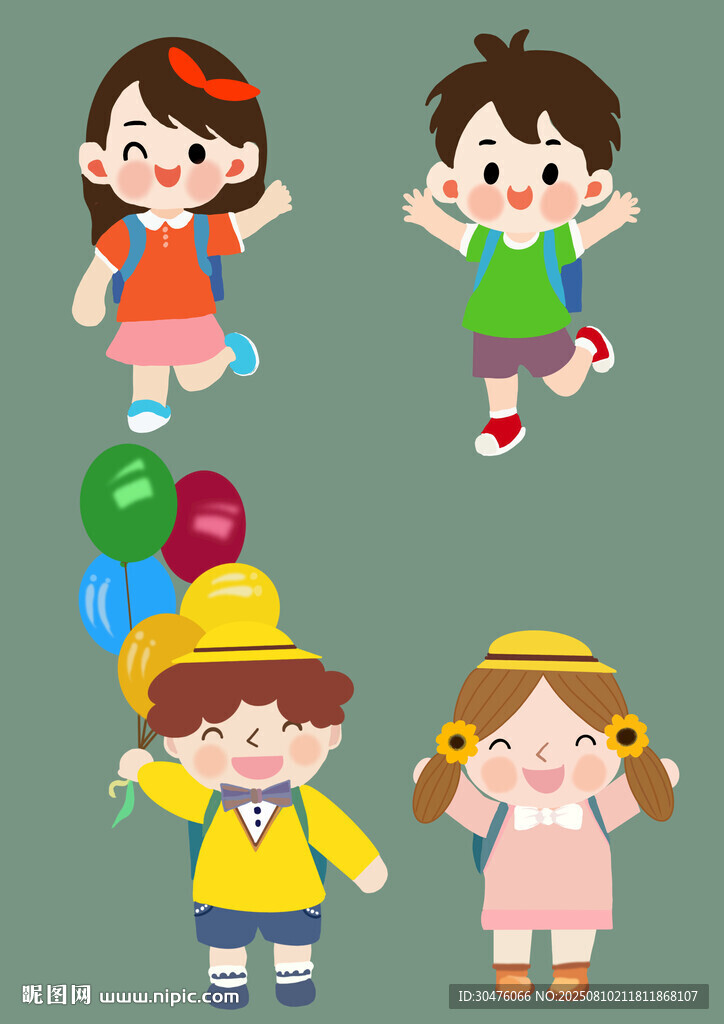 小学生素材