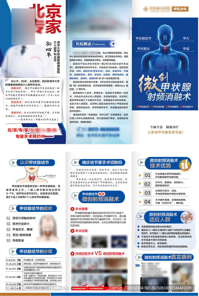 甲状腺三折页