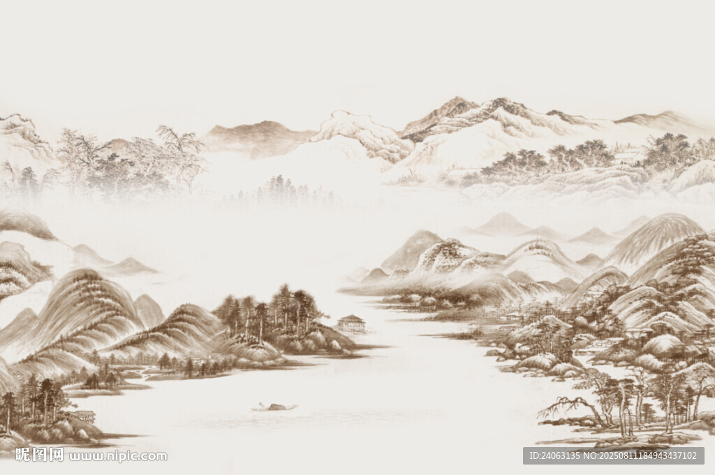 国画山水