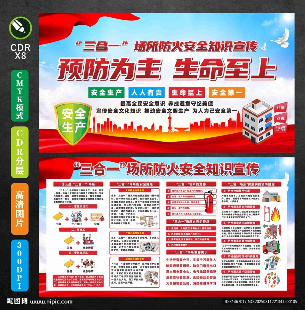 三合一场所
