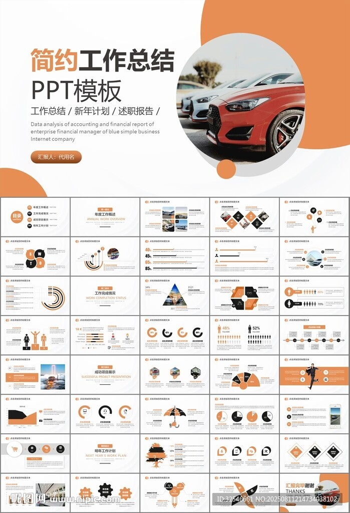 汽车销售4S店汽车行业PPT