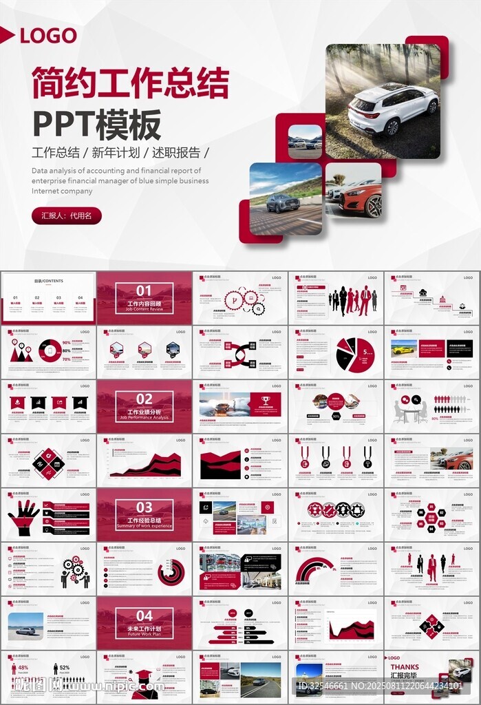 汽车销售4S店汽车行业PPT