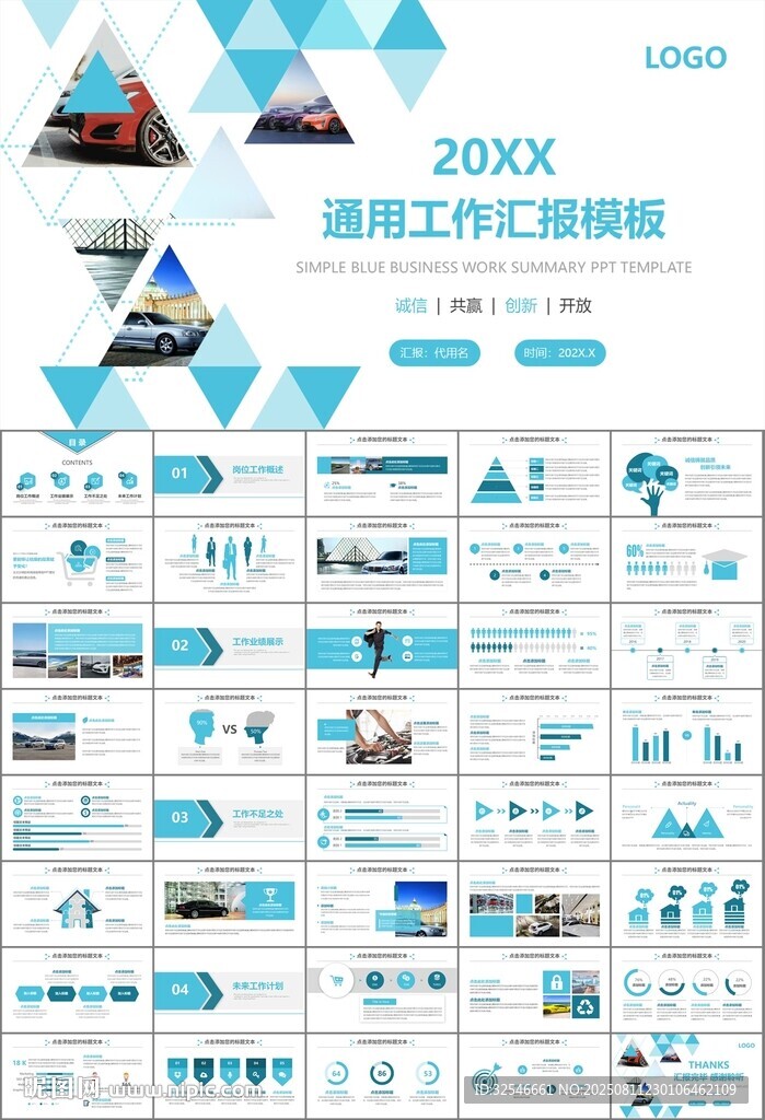 汽车销售4S店汽车行业PPT