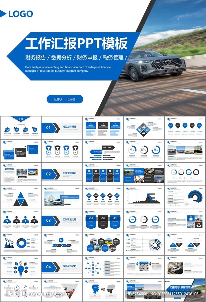 汽车销售4S店汽车行业PPT