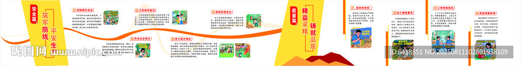 安全生产文化墙 