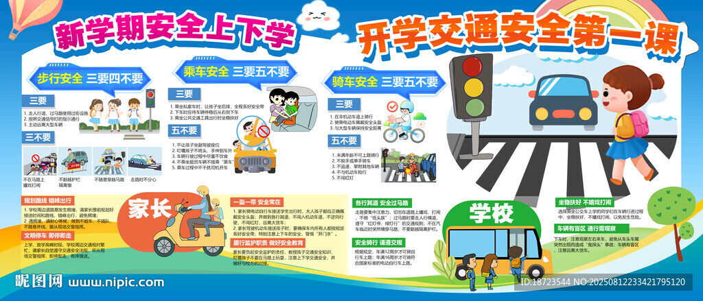 开学交通安全第一课
