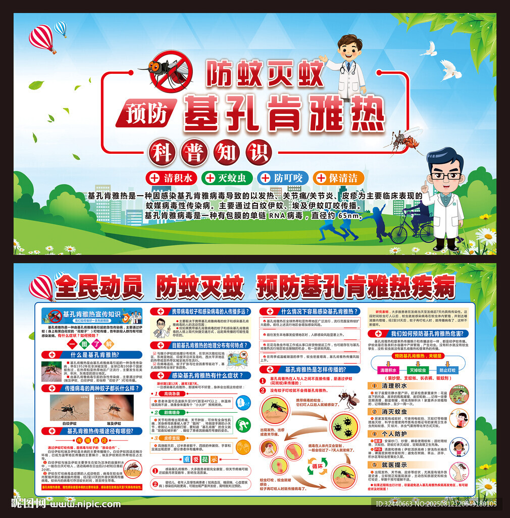 基孔肯雅热海报
