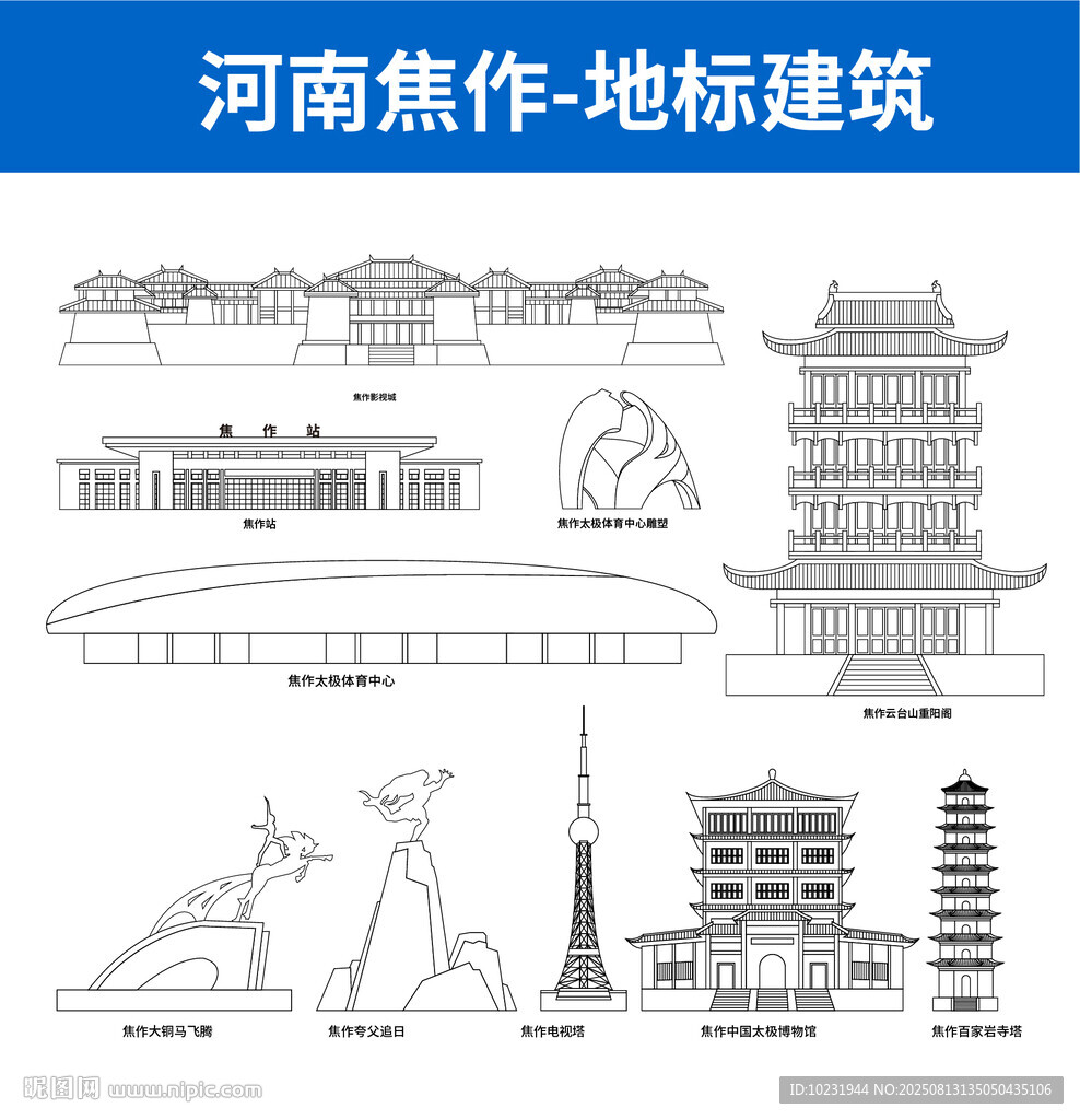 河南焦作地标建筑