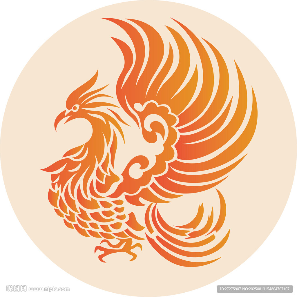 凤凰图腾图案