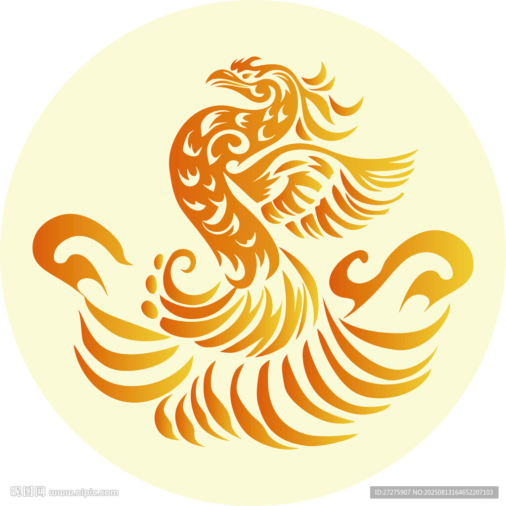凤凰图腾图案