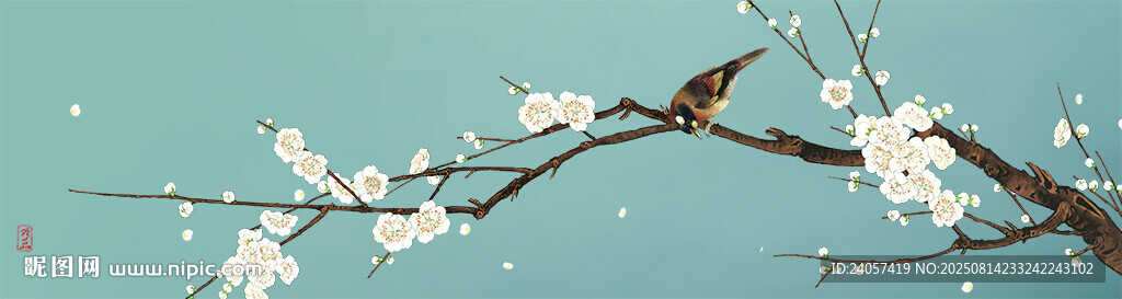 花鸟梅花