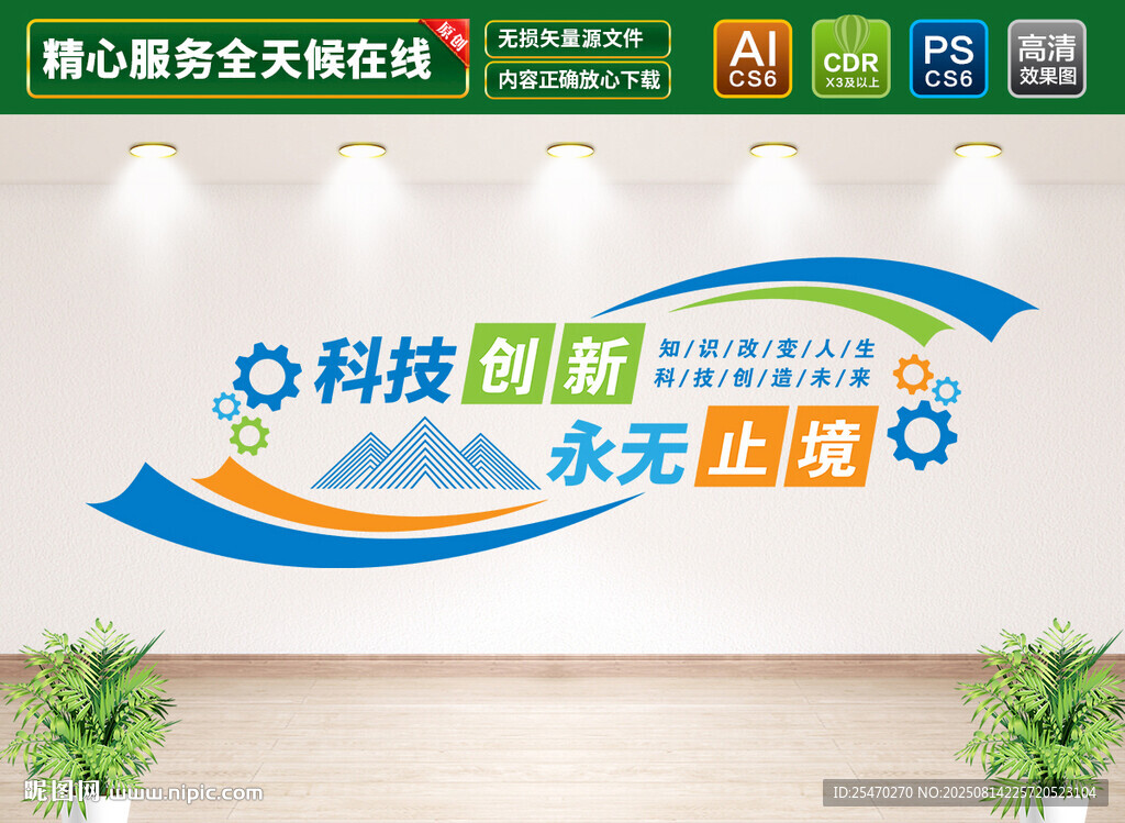 科技创新文化墙